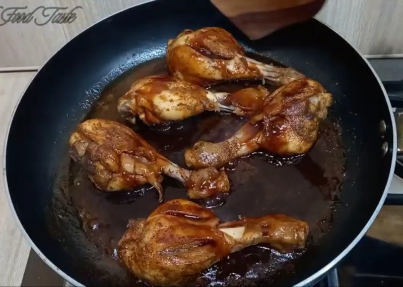 sticky chicken drumsticks step2