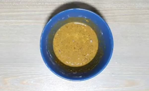 prepare batter to make fried fish crispy and spicy
