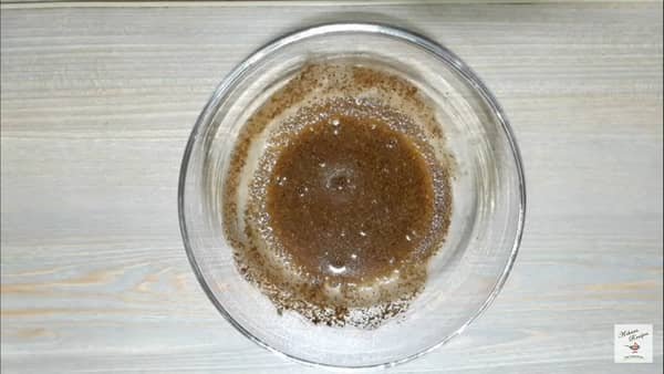 prepare mixture to overcome the odor of fish
