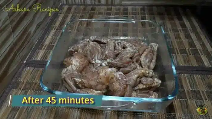 mix again after marination