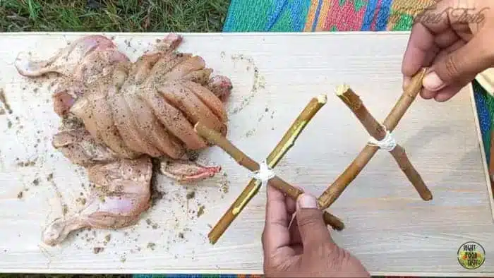 prepare wooden crosses