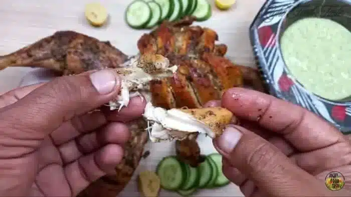 tender and flavorful rotisserie chicken