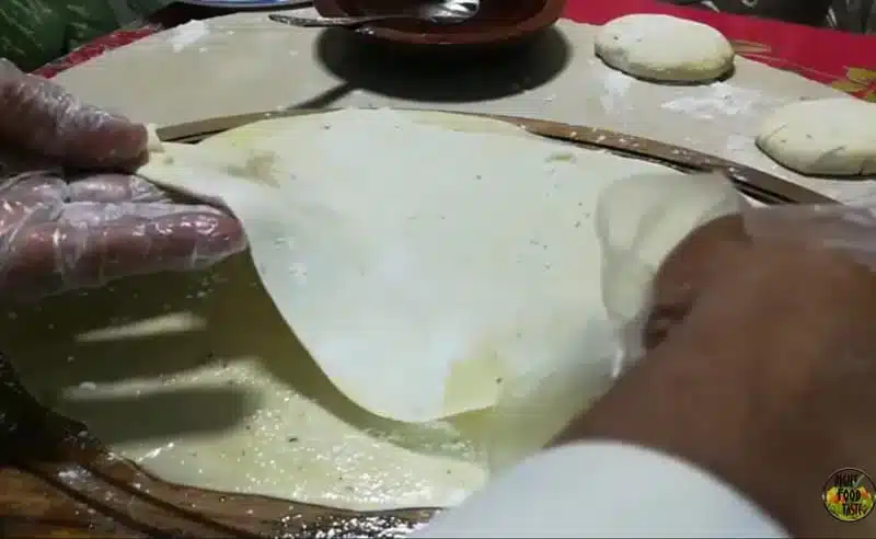 preparing roll sheets 4