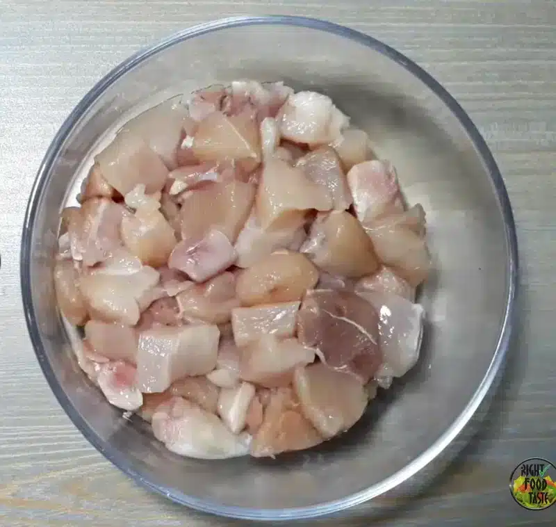 creamy chicken pizza step1