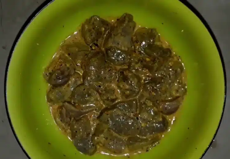 apply marinade thoroughly to the liver