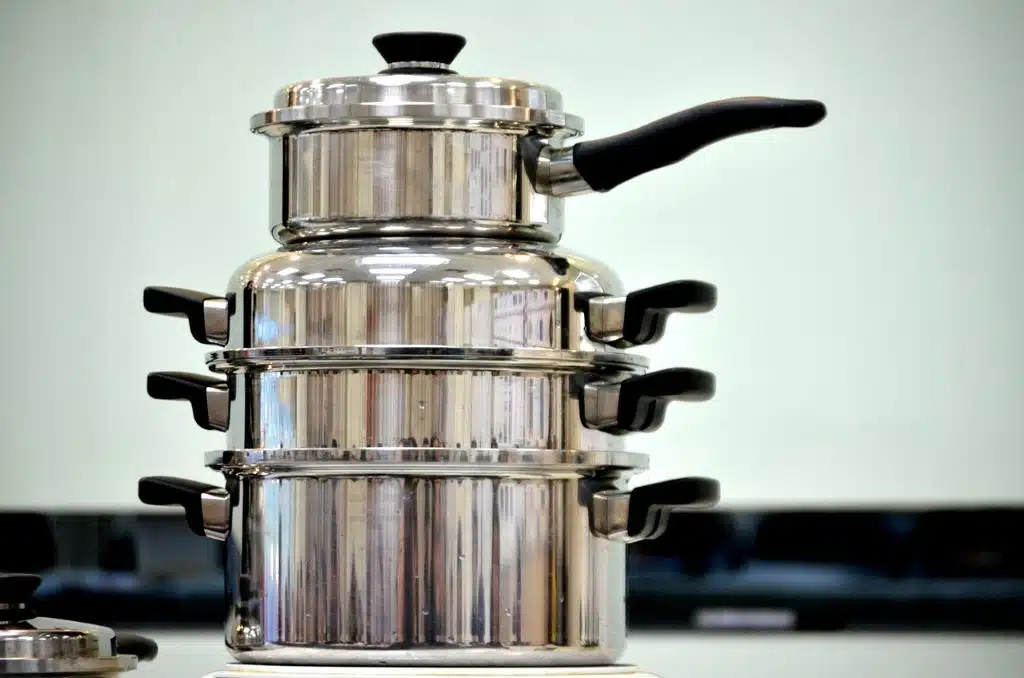 cooking with stainless steel