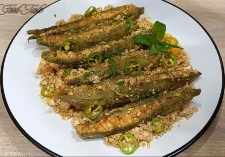 keema bharay karelay step17