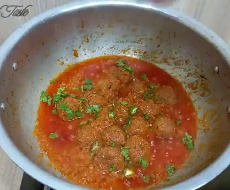 kofta curry step11