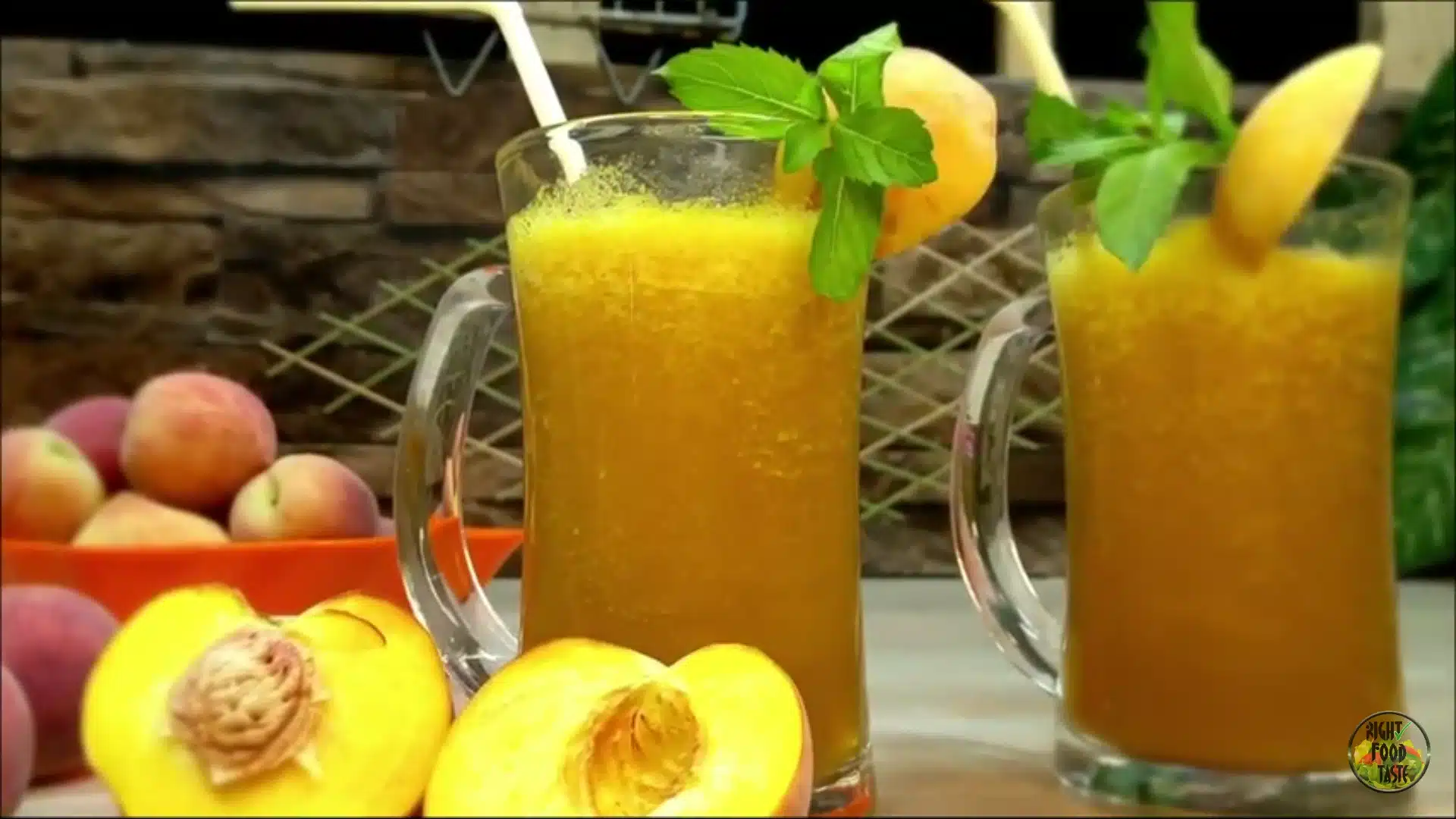 peach juice recipe