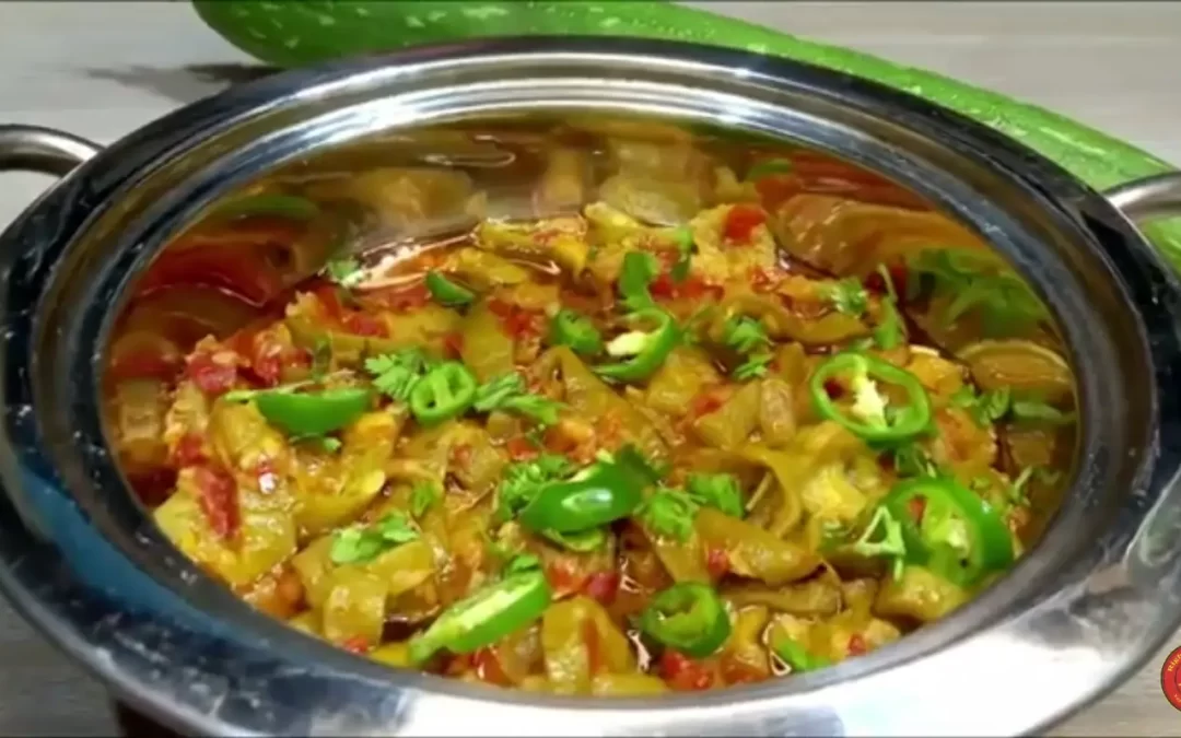Ridge Gourd Recipe (Turai ki Sabji) - Right Food Taste