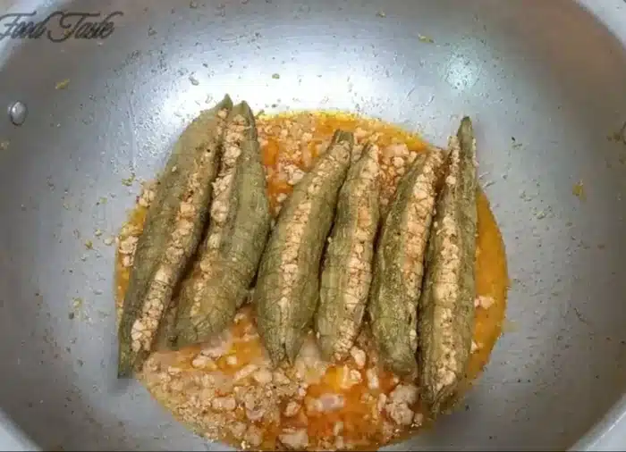 stuffed bitter gourd step13