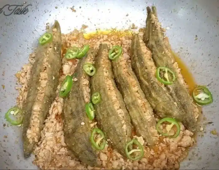 stuffed bitter gourd step16