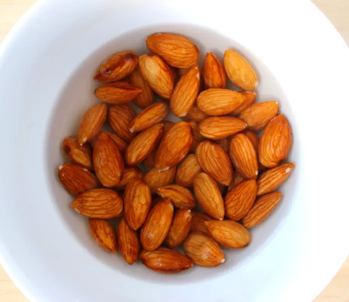 soaked almonds